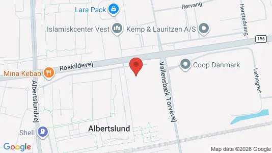 Apartments for rent i Albertslund - kort over placeringen