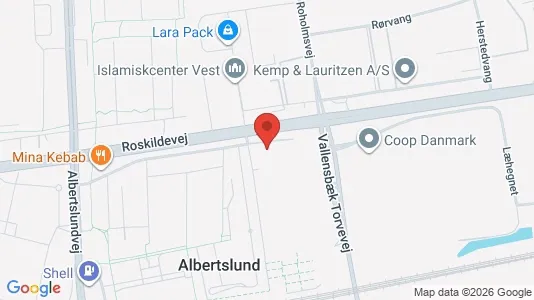 Apartments for rent i Albertslund - kort over placeringen