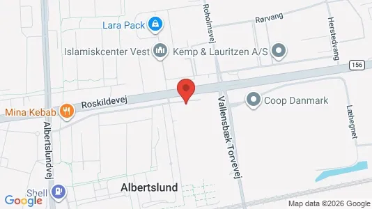 Apartments for rent i Albertslund - kort over placeringen