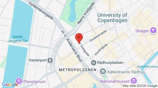 Apartments for rent i Vesterbro - kort over placeringen
