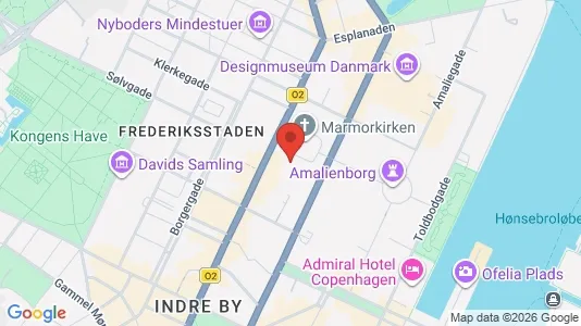 Apartments for rent i Copenhagen K - kort over placeringen