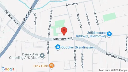 Apartments for rent i Rødovre - kort over placeringen