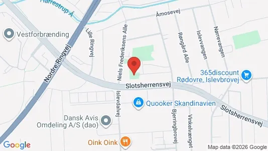 Apartments for rent i Rødovre - kort over placeringen