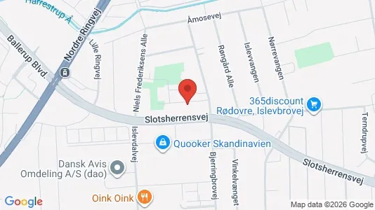 Apartments for rent i Rødovre - kort over placeringen