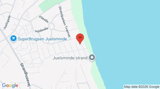 Apartments for rent i Juelsminde - kort over placeringen