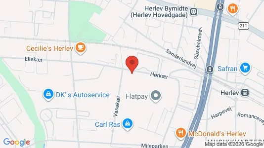 Apartments for rent i Herlev - kort over placeringen