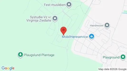 Apartments for rent i Billund - kort over placeringen