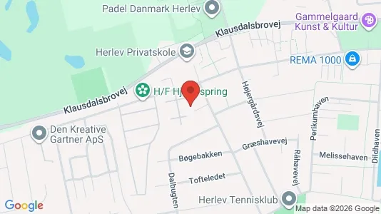 Apartments for rent i Herlev - kort over placeringen