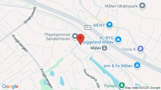 Apartments for rent i Måløv - kort over placeringen