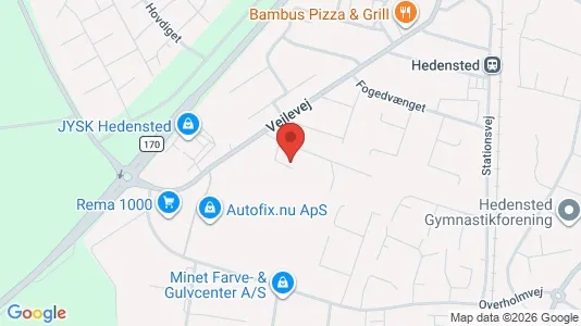 Apartments for rent i Hedensted - kort over placeringen