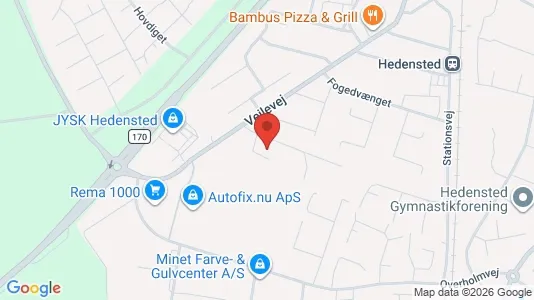 Apartments for rent i Hedensted - kort over placeringen