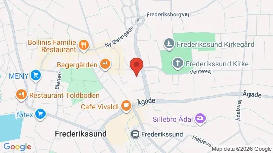 Apartments for rent i Frederikssund - kort over placeringen