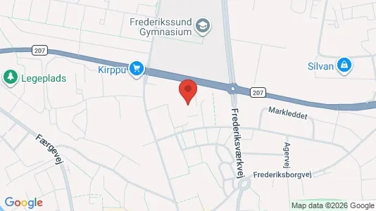 Apartments for rent i Frederikssund - kort over placeringen
