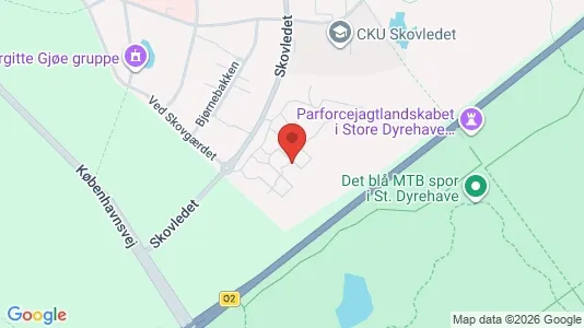 Apartments for rent i Hillerød - kort over placeringen