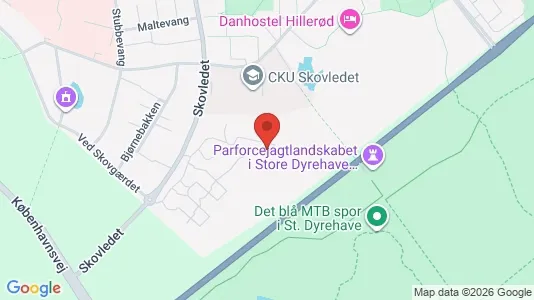 Apartments for rent i Hillerød - kort over placeringen