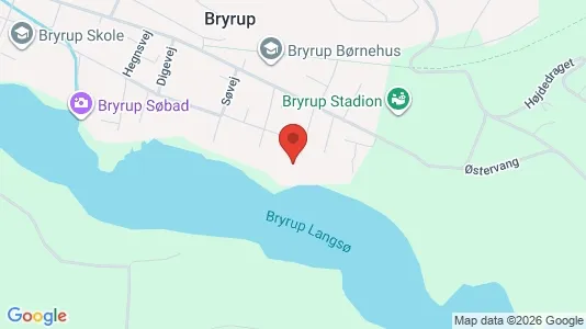 Apartments for rent i Bryrup - kort over placeringen