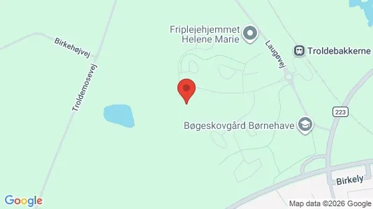 Apartments for rent i Helsinge - kort over placeringen