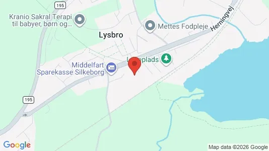 Apartments for rent i Silkeborg - kort over placeringen