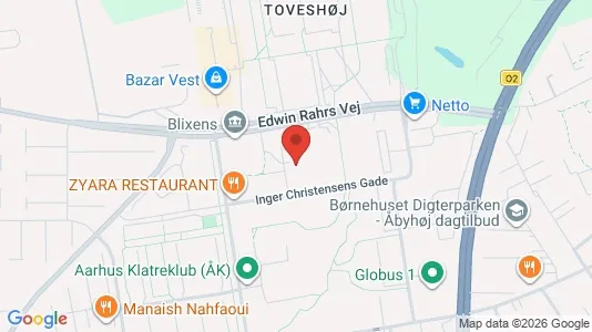 Apartments for rent i Brabrand - kort over placeringen