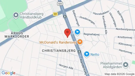 Apartments for rent i Silkeborg - kort over placeringen