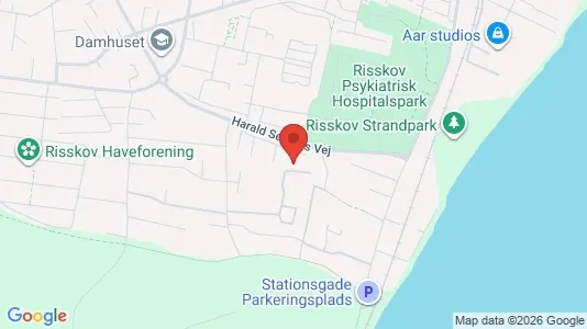 Apartments for rent i Risskov - kort over placeringen