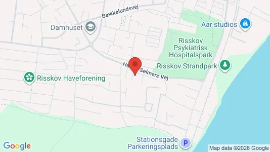 Apartments for rent i Risskov - kort over placeringen
