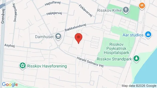Apartments for rent i Risskov - kort over placeringen