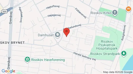 Apartments for rent i Risskov - kort over placeringen