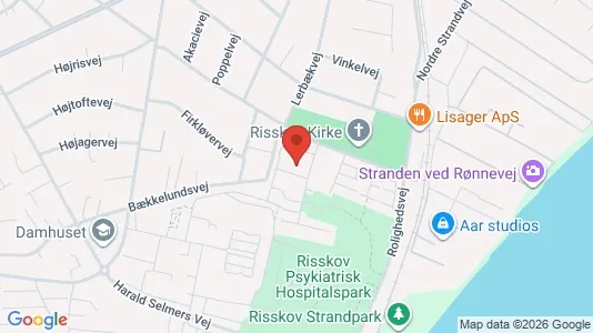 Apartments for rent i Risskov - kort over placeringen