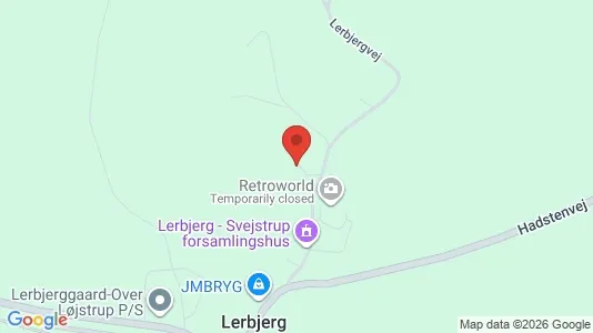 Apartments for rent i Hadsten - kort over placeringen