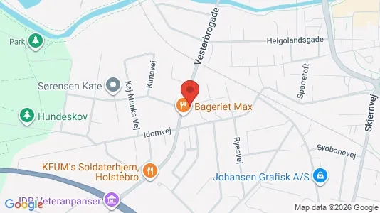 Apartments for rent i Holstebro - kort over placeringen