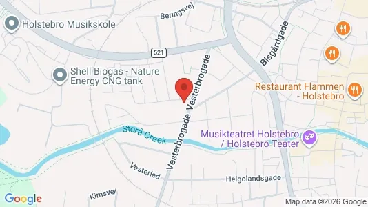 Apartments for rent i Holstebro - kort over placeringen