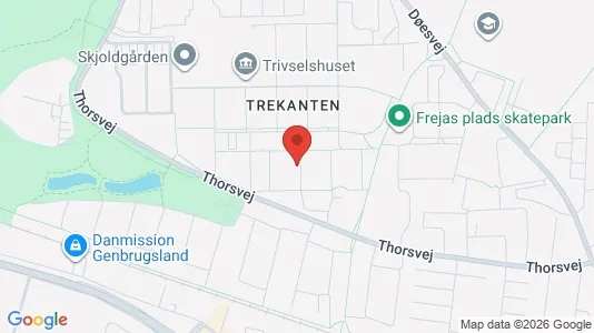 Apartments for rent i Holstebro - kort over placeringen