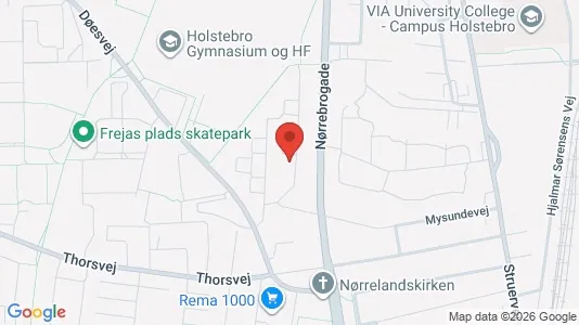 Apartments for rent i Holstebro - kort over placeringen