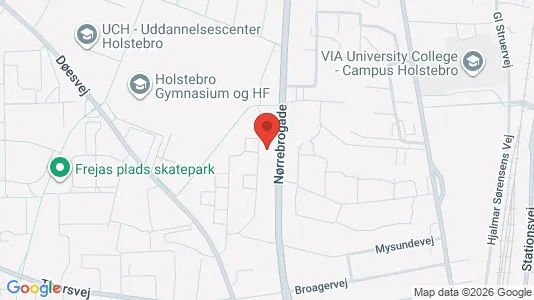 Apartments for rent i Holstebro - kort over placeringen