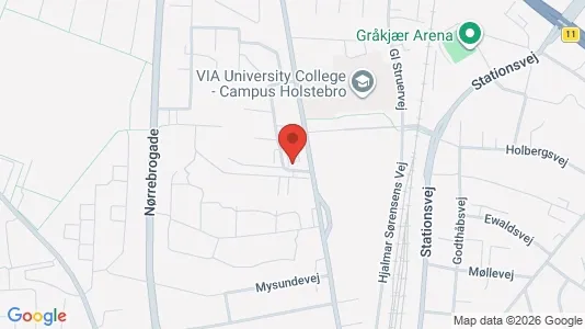 Apartments for rent i Holstebro - kort over placeringen