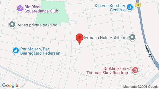 Apartments for rent i Holstebro - kort over placeringen