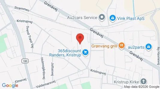 Apartments for rent i Randers SØ - kort over placeringen