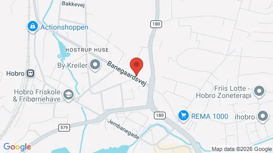 Apartments for rent i Hobro - kort over placeringen
