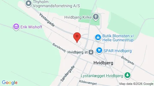 Apartments for rent i Thyholm - kort over placeringen