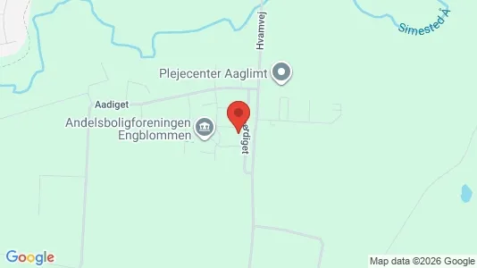Apartments for rent i Aalestrup - kort over placeringen