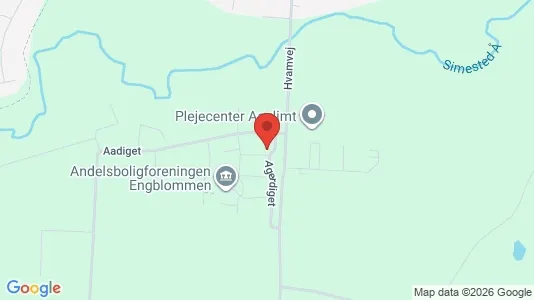Apartments for rent i Aalestrup - kort over placeringen