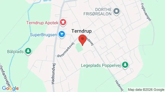 Apartments for rent i Terndrup - kort over placeringen