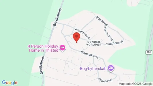 Apartments for rent i Thisted - kort over placeringen