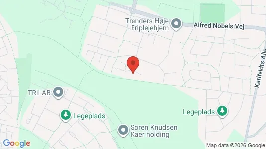 Apartments for rent i Aalborg Øst - kort over placeringen