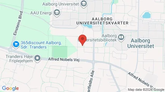 Apartments for rent i Aalborg Øst - kort over placeringen