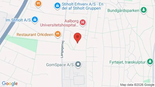 Apartments for rent i Aalborg Øst - kort over placeringen