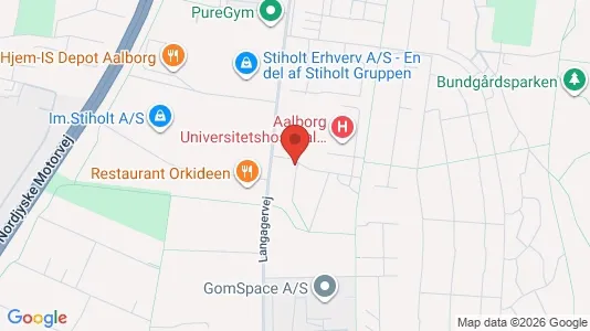 Apartments for rent i Aalborg Øst - kort over placeringen