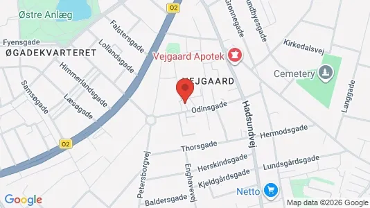 Apartments for rent i Aalborg Center - kort over placeringen
