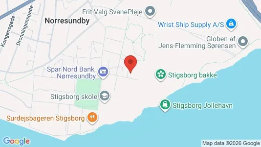 Apartments for rent i Nørresundby - kort over placeringen